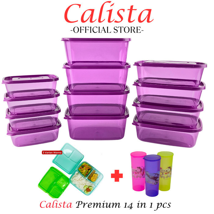 [ CALISTA ] TOPLES PLASTIK CALISTA FURANO PREMIUM 14 INI 1 PCS