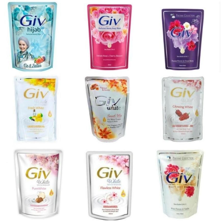 SABUN MANDI GIV CAIR 60ml WHITE SKIN CARE PERAWATAN TUBUH KECANTIKAN BODY WASH GIVE BEAUTY BAR WHITE