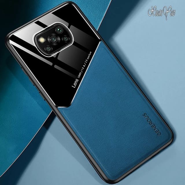 Poco X3 Nfc Soft Case Premium Plexiglass Leather