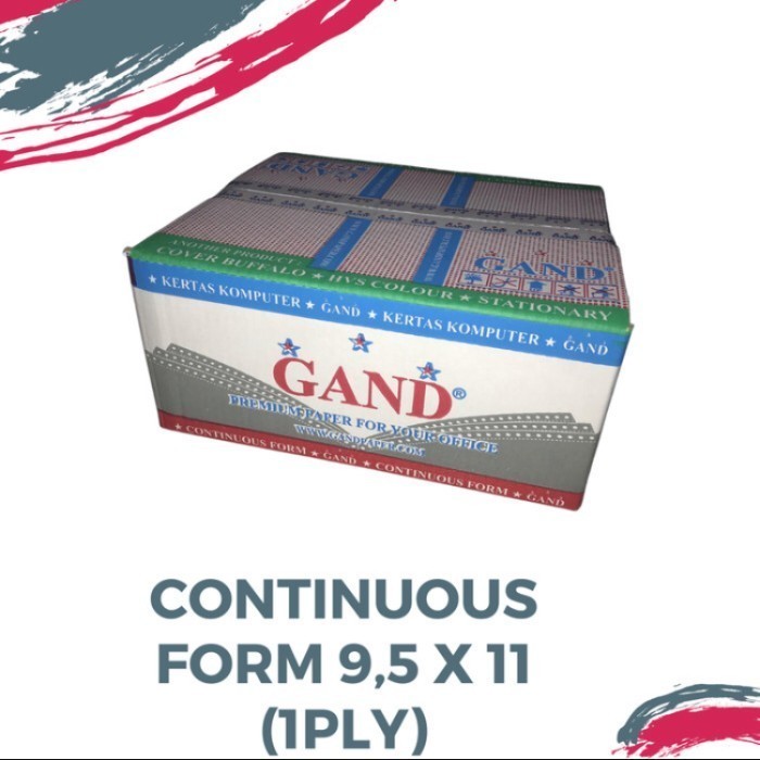 

Kertas Continuous Form Gand A5 Prs Bagi 2 1Ply/2 Ply/3 Ply/4 Ply/5 Ply