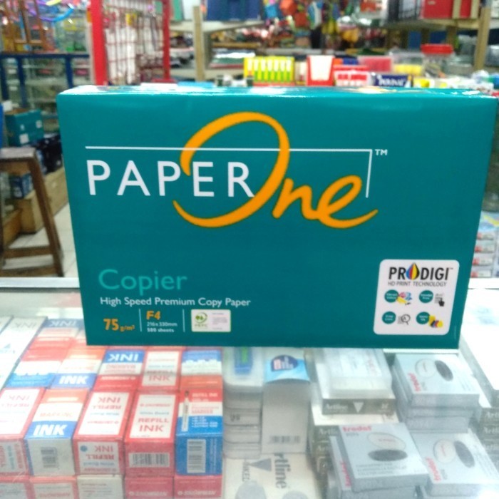 

Kertas F4 75 Gram Paper One Office Paperr Printt