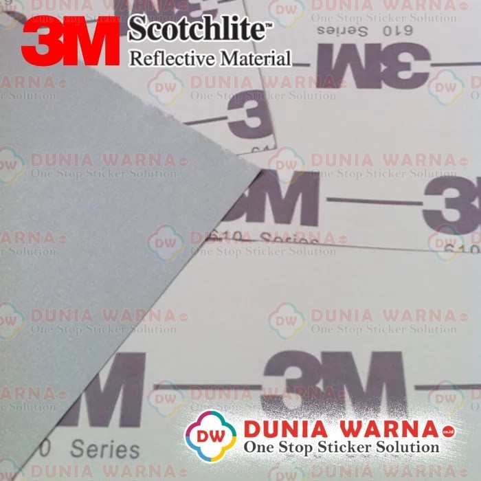 

[1 Inch] 3M Reflective 610 Series 24 Mm Tape Pita Scotlight Sticker