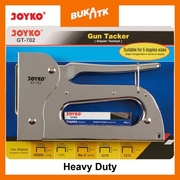 

Stapler Joyko / Stapler Gun Tacker Gt-702 / Stapler Tembak