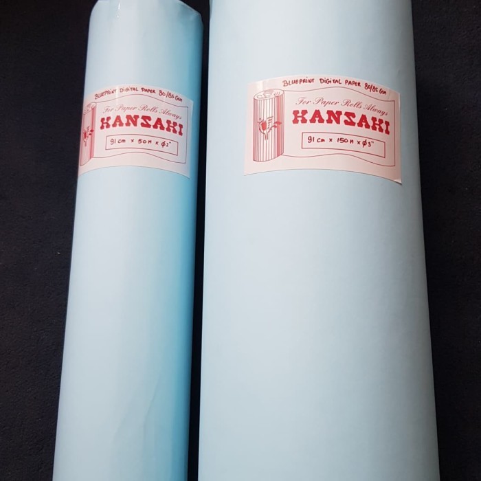 

Kertas Blueprint Digital Paper 80/85 Gsm A0 36 Inch (50 M)