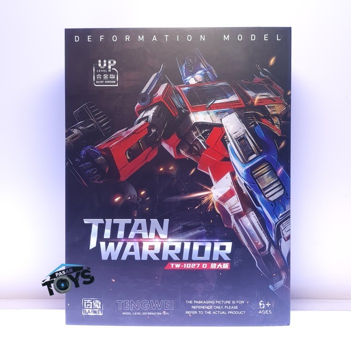 Baiwei Tw-1027D Titan Warrior Tengwei Deformation Transformer