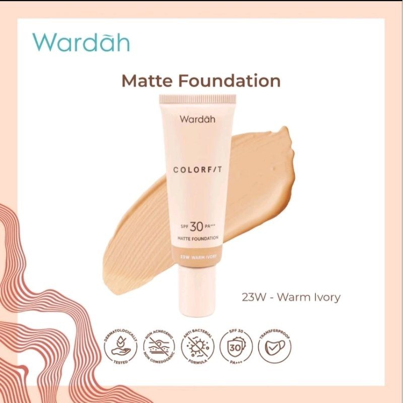 Wardah Colorfit Matte Foundation