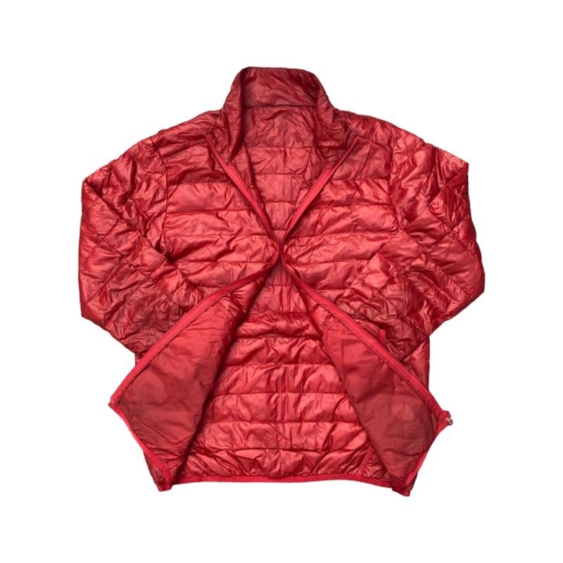 Jaket Ultralight Unbrand Dark Orange Second Original Murah