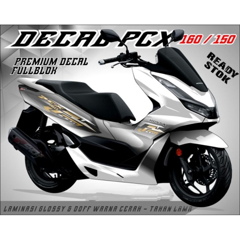 decal pcx full body sticker pcx 150 / 160  striping pcx 160 new