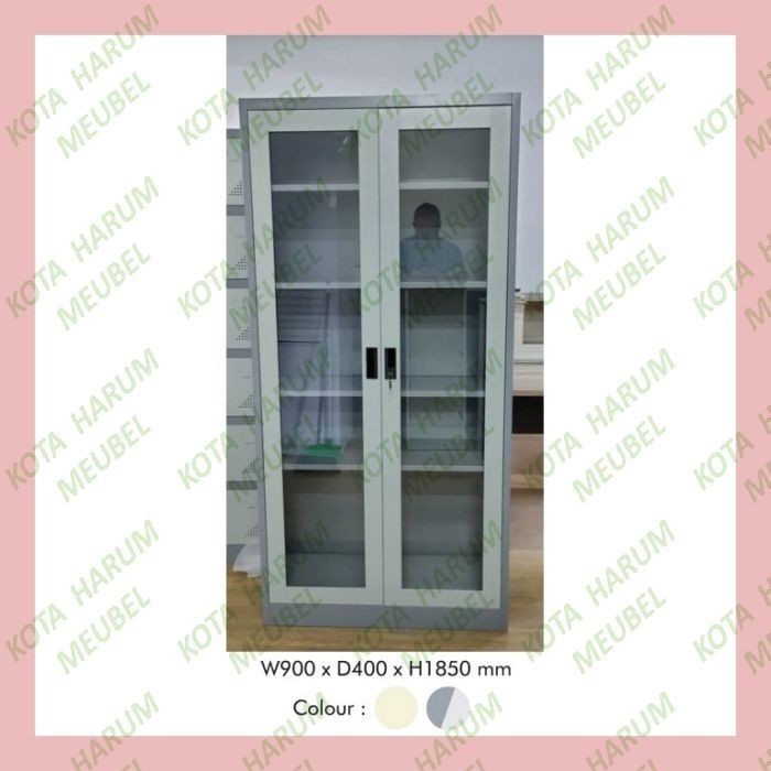 

Lemari Besi Untuk Berkas Arsip Odner Swing Kaca Frontline Fce 18