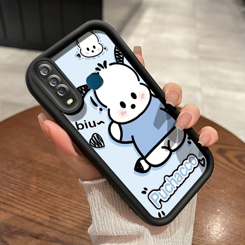 Casing Hp VIVO Y17 Y15 Y12 Y12i Y3 Y3s 2020 Case perlindungan lensa kamera pelindung silikon Softcas