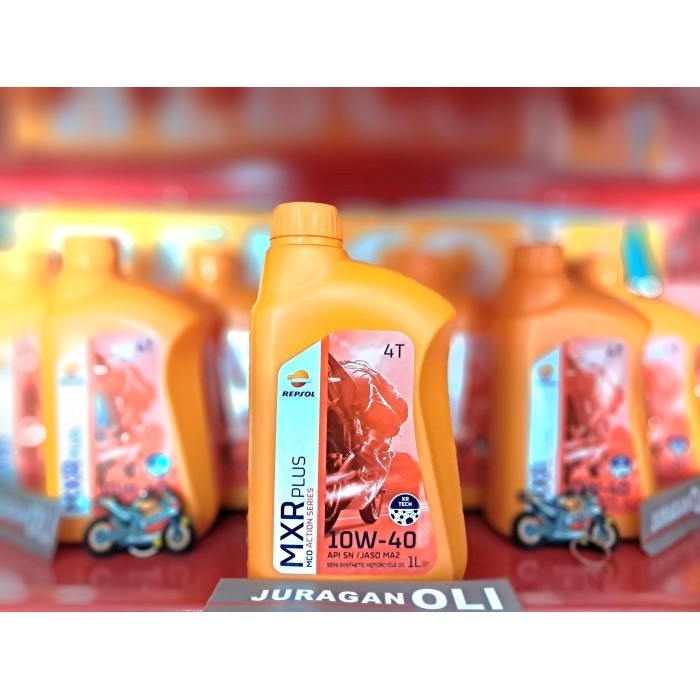 Oli Motor REPSOL MXR PLUS 10W-40 12 X 1L