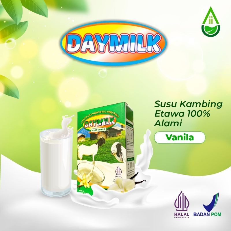 

DAYMILK RASA VANILLA - Susu kambing etawa bubuk rasa vanilla