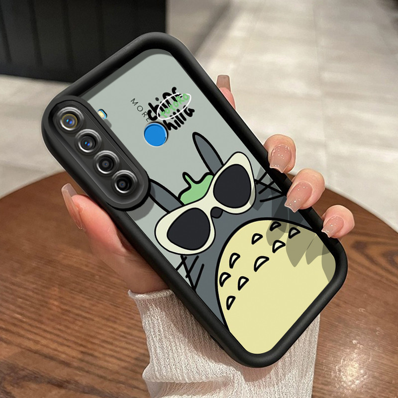 Casing Hp Realme 5 5i 5s 6i C3 C3i Narzo 10 Narzo 10A Narzo 20A Case pola lotso desain HP lensa Soft