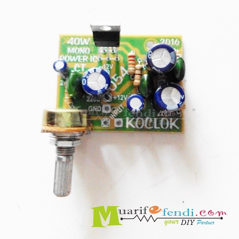 KIT Amplifier Mono 40Watt IC TDA2030A 2030A Power Mobil BTL CT KOCLOK