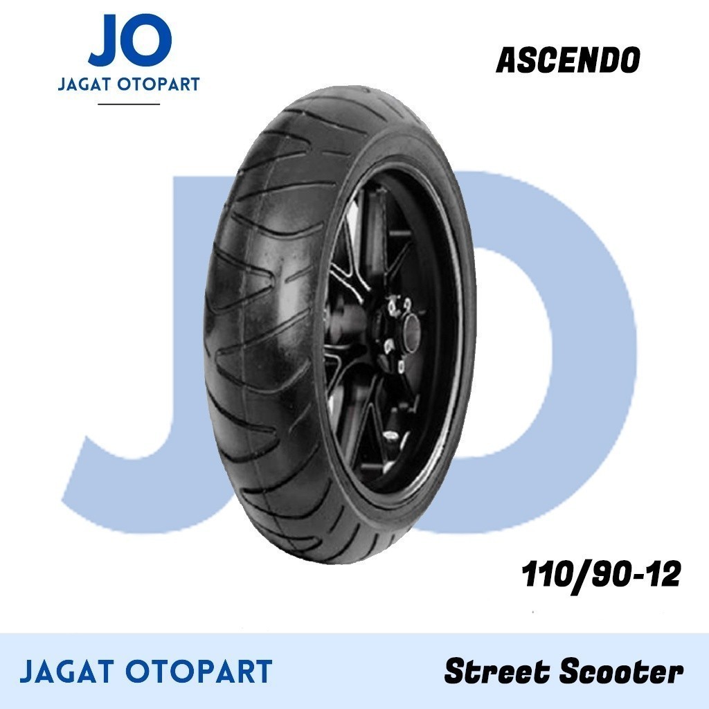 JAGAT BAN MOTOR ASCENDO SCOOTER STREET MT541 RING 12 110/90-12 TUBELESS