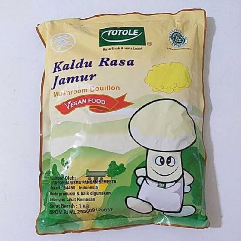 

Totole Kaldu jamur 1kg penyedap