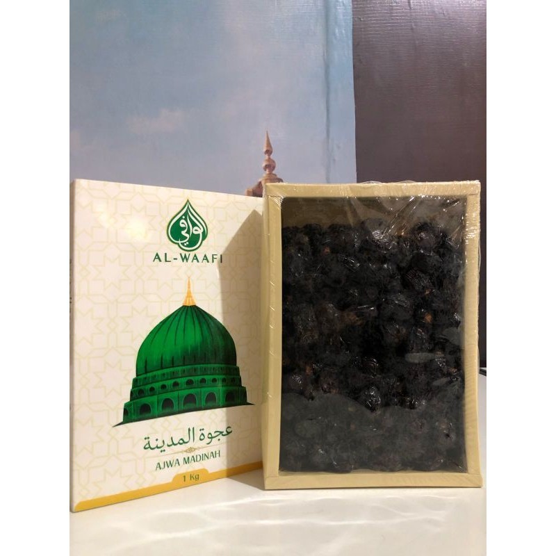 

Kurma Ajwa Madinah Al-Waafi 1kg