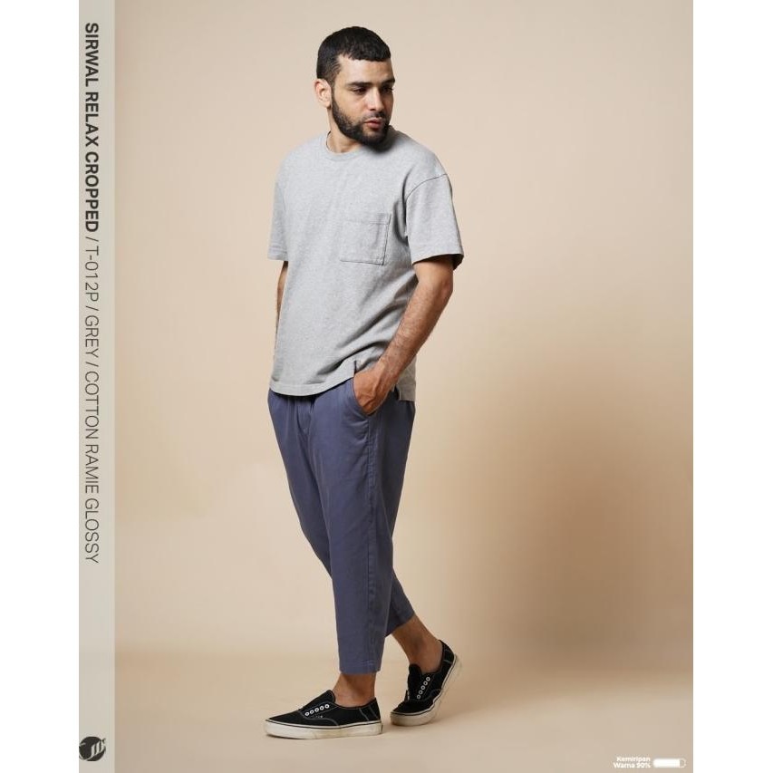 Promo  Samase Sirwal Relax Cropped T012P Sirwal Celana Panjang Pria Dewasa Lebaran 2024