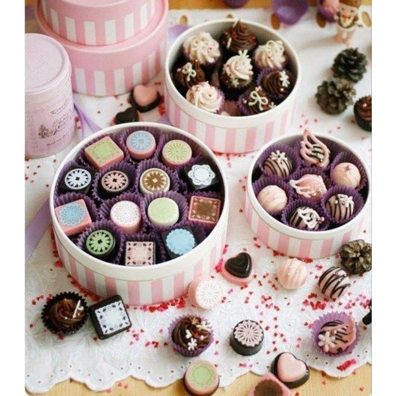 

coklat cantik bentuk karakter lucu