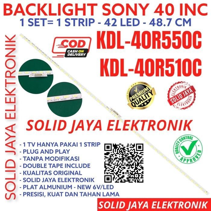 BACKLIGHT TV LED SONY 40 KDL40R550 KDL40R510 KDL40R550C 40R LAMPU BL
