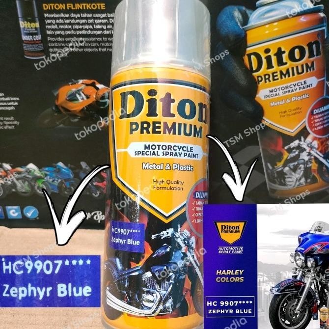 Zephyr Blue Pilok Pilox Cat Semprot Diton Premium Hc9907 Hc 9907 400Cc Kualitas Premium