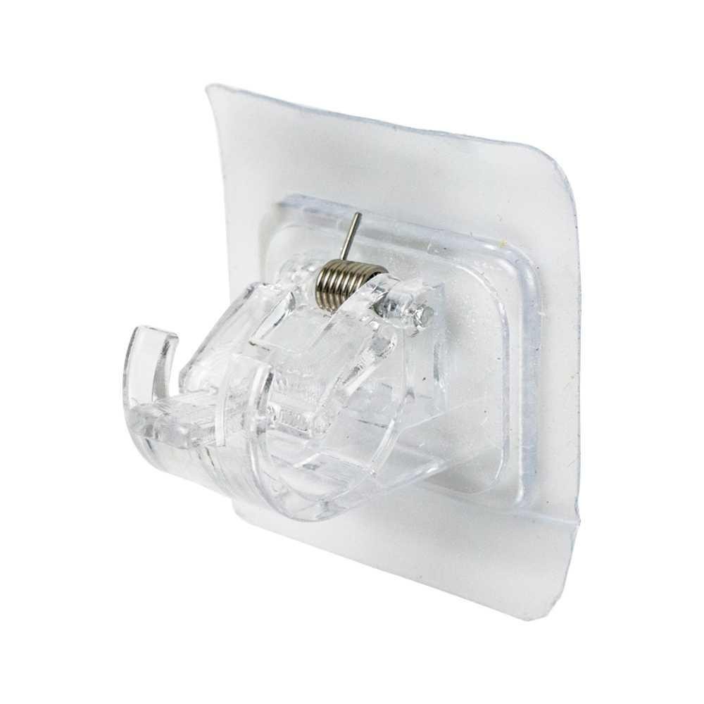 KITPIPI Clamp Gantungan Adhesive Wall Hanger Curtain Rod 2 PCS TC22 Tatakan Makan Rak Bawah Dapur Al