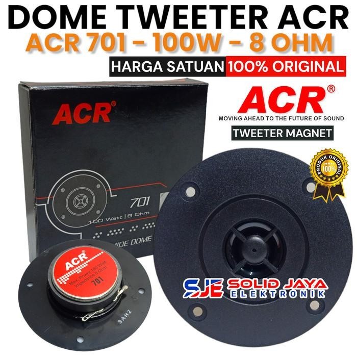 TWEETER ACR 701 TWITER TWETER MAGNET SUPER POLYMADE DOME TWEETER ACR