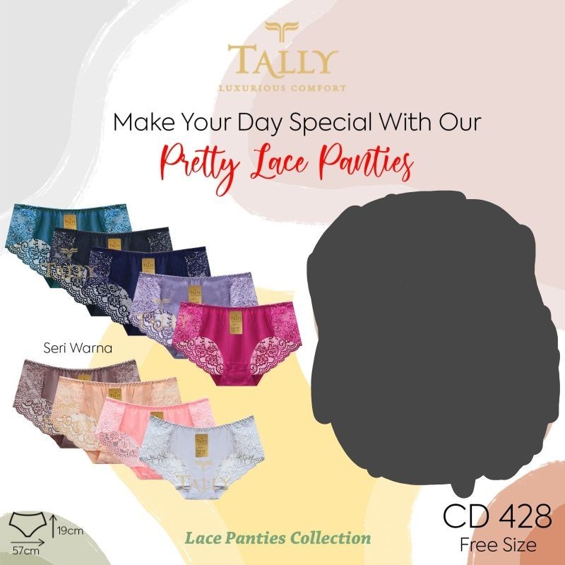 CELANA DALAM WANITA TALLY CD 428 FREE SIZE