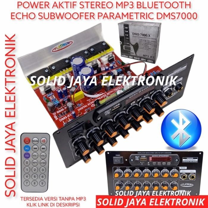 KIT POWER DMS7000 SPEAKER AKTIF ACTIVE MP3 BLUETOOTH SANKEN DMS-7000