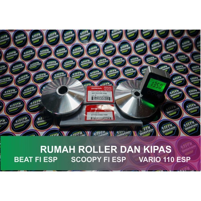 READY RUMAH ROLLER BEAT FI RACING PULLEY RACING RUMAH ROLLER BEAT ESP SCOOPY