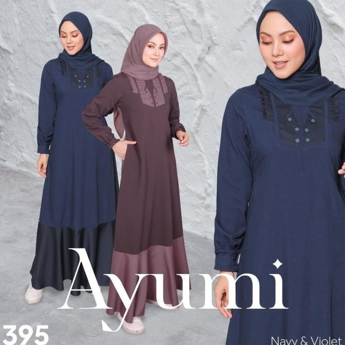 Best Seller Gamis Ethica Ayumi 395 Pengiriman Cepat