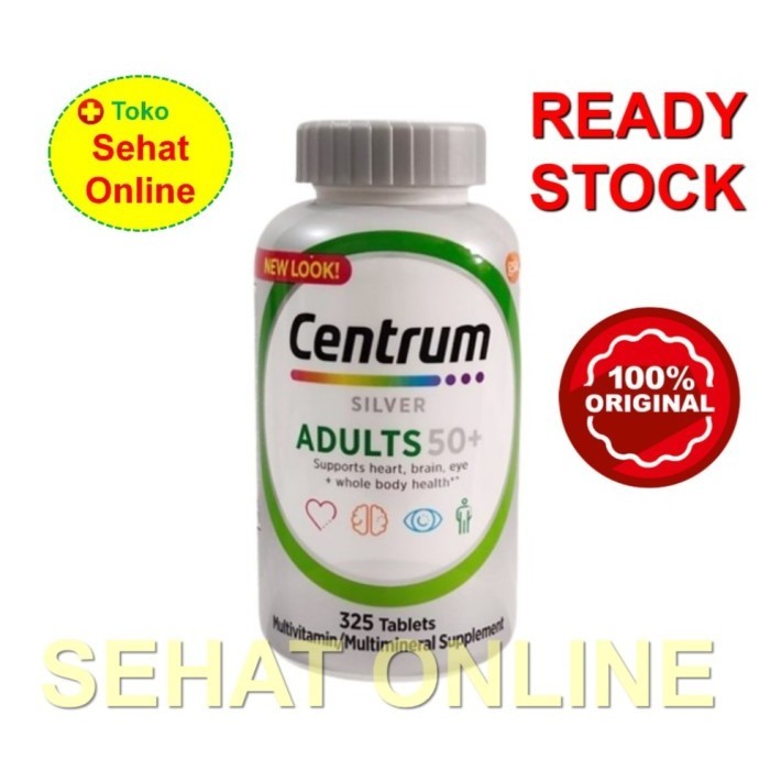 Centrum Silver 50+ 325 Tablet Usa