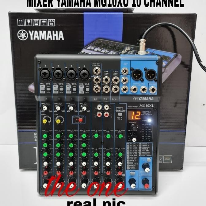 Audio Mixer Yamaha Mg 10 Xu/Mg 10Xu/Mg10Xu/Mg10 Xu.(10 Channel) Terbaik