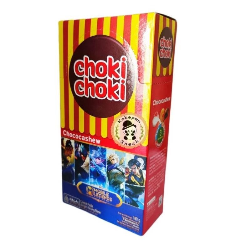 

Ramadhan Sale { 1 Box Isi 20Pcs } Choki Choki Chococashew - Choki Choki Coklat Pasta 180Gr Bayar Ditempat