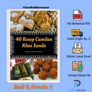 

40 Resep Camilan Khas Sunda