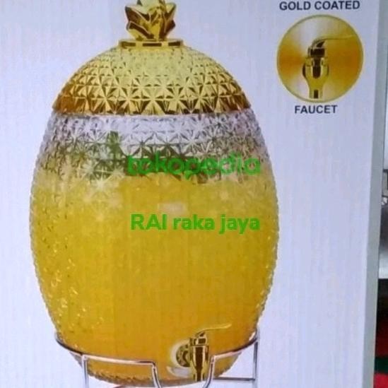 KRAN KERAN JUS DISPENSER NANAS KACA