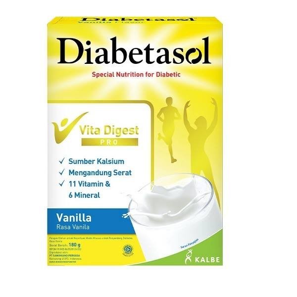 

DIABETASOL ADULT MILK VNL BOX 170 GR / 1