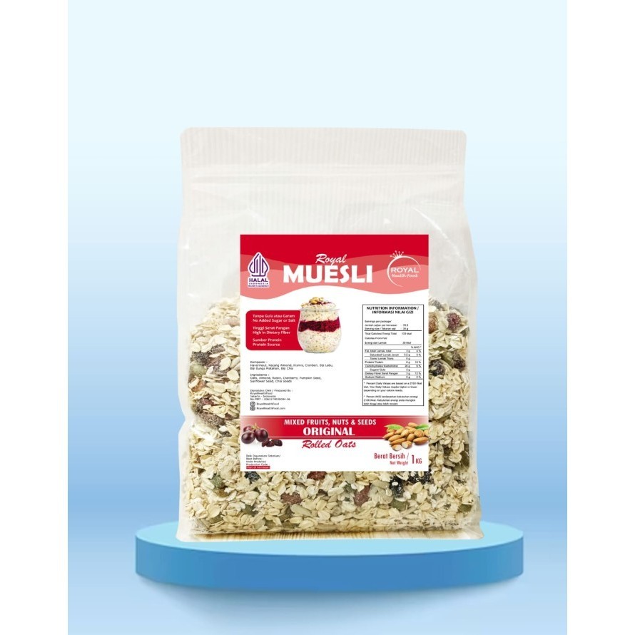 

Royal Muesli Kemasan Hemat 1 Kg