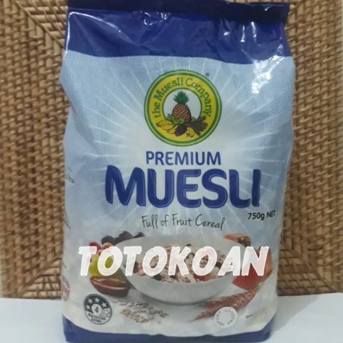 

The Muesli Muesli Full Of Fruit Cereal 750 Gram