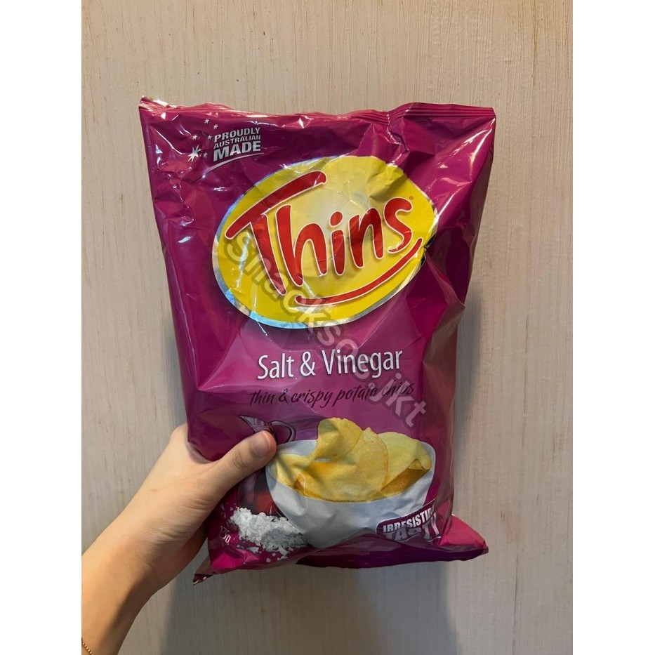 

Thins Po Chips /Sour Cream/ Vinegar/Cheese/Chien