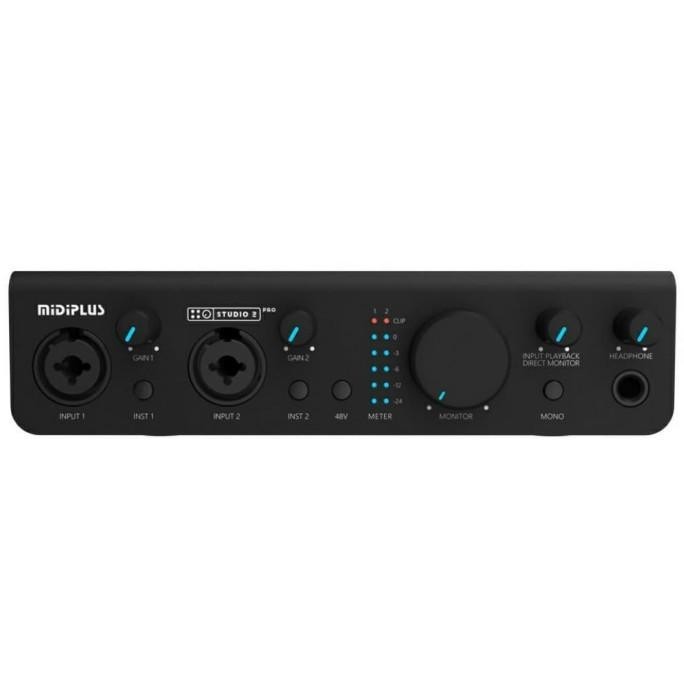 Midiplus Studio 2 Pro Soundcard Recording Mic Vocal Asmr Podcast Zoom