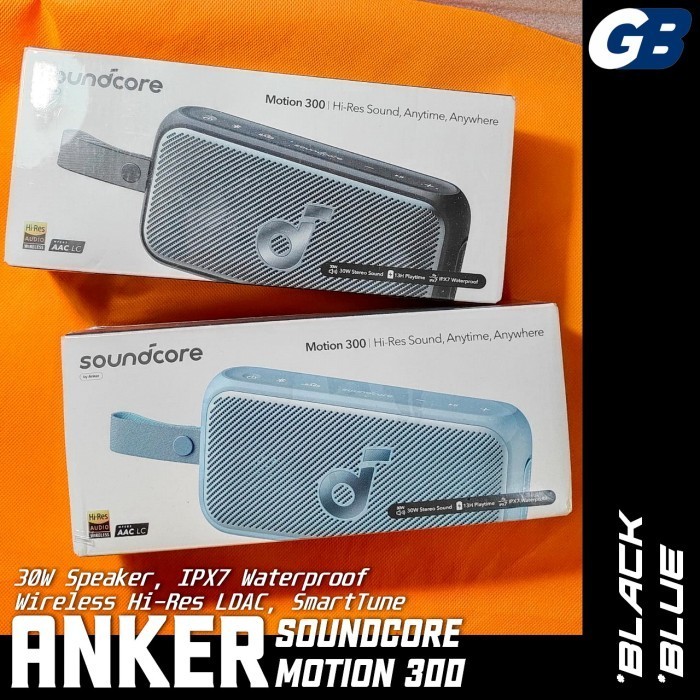 Anker Soundcore A3135 Motion 300 Bluetooth 5.3 30W Hi-Res Speaker IPX7