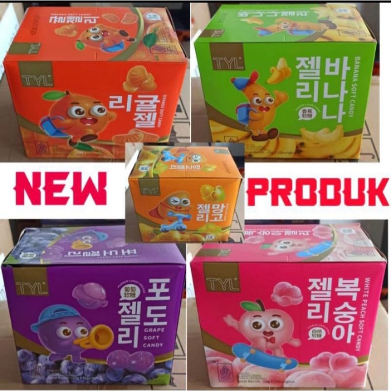 

Tyl Gummy Candy Aneka Rasa Buah 20G X 20Bungkus