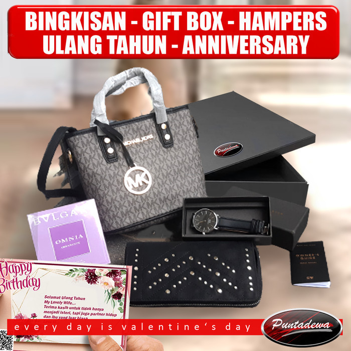 

Hampers Ulang Tahun Anniversary Kado Ultah Cewek Pacar Istri Teman