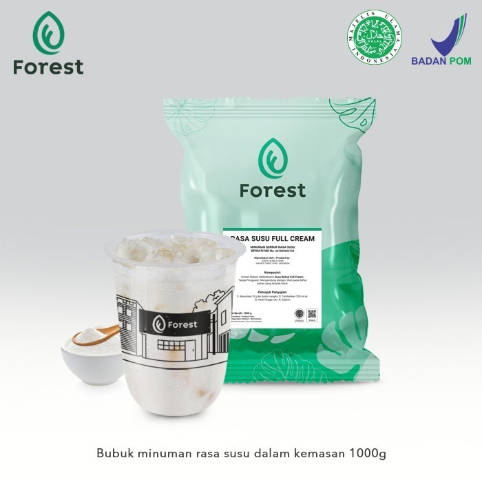 

Bubuk Numan Ndc Krimer Creamer Powder 1000G - Forest Bubble Drink