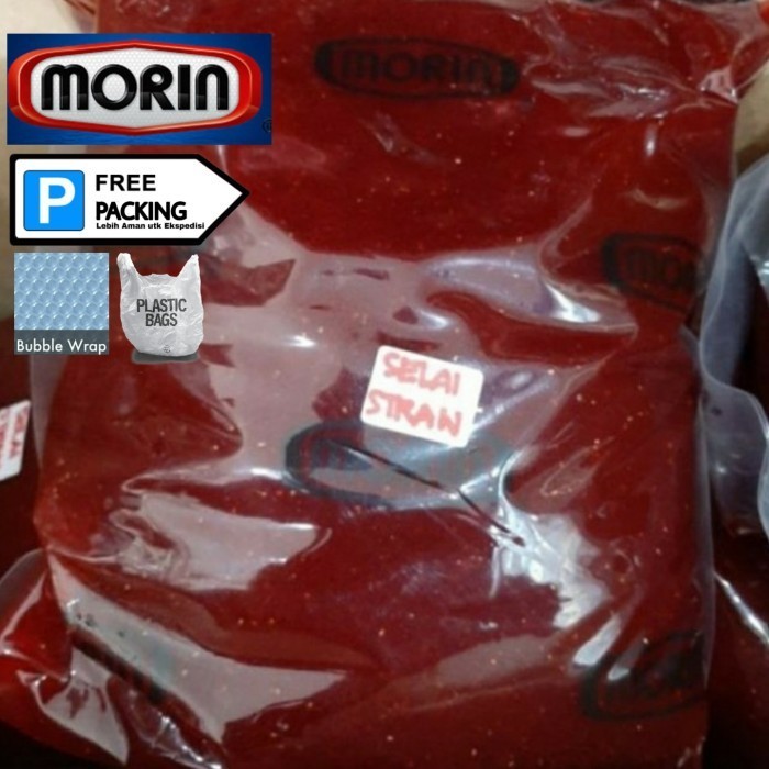 

Selai Mn Strawberry Jam Spread Refill Pouch 2 Kg Ready