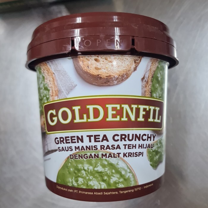 

Goldenfil Green Tea Crunchy 1Kg / Selai Greentea Matcha 1 Kg