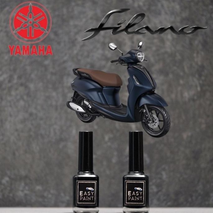 Cat Oles Motor Matte Blue Metalic Yamaha Grand Filano Biru Tua Doff