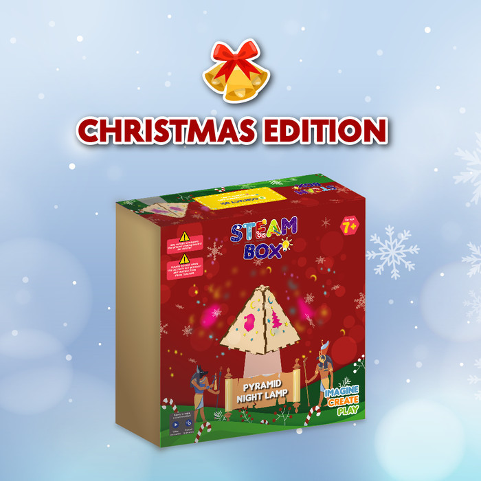 

Christmas Edition / Kado Natal - Pyramid Night Lamp