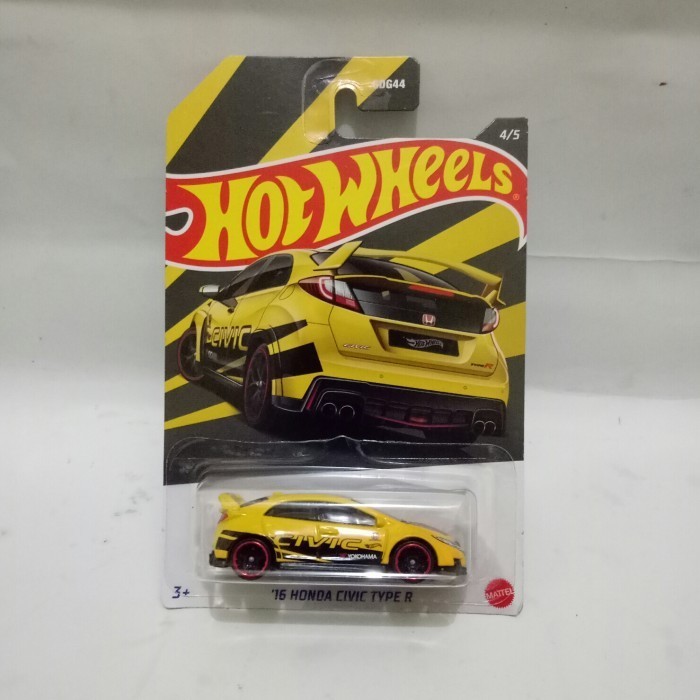 Hotwheels 16 Honda Civic Type R Yokohama Kuning Series Honda Civic New Promo R0224C